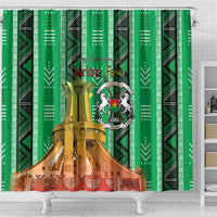 Burkina Faso Martyrs Day Shower Curtain Monument des Heros Nationaux - Wonder Print Shop