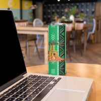 Personalized Burkina Faso Martyrs Day Skinny Tumbler Monument des Heros Nationaux - Wonder Print Shop