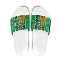 Burkina Faso Martyrs Day Slide Sandals Monument des Heros Nationaux - Wonder Print Shop