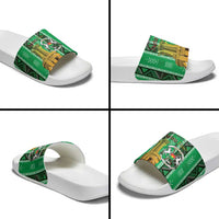 Burkina Faso Martyrs Day Slide Sandals Monument des Heros Nationaux - Wonder Print Shop
