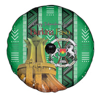 Burkina Faso Martyrs Day Spare Tire Cover Monument des Heros Nationaux - Wonder Print Shop