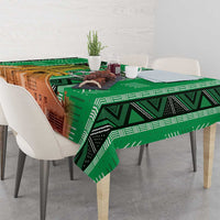 Burkina Faso Martyrs Day Tablecloth Monument des Heros Nationaux - Wonder Print Shop