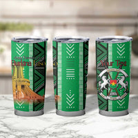 Personalized Burkina Faso Martyrs Day Tumbler Cup Monument des Heros Nationaux - Wonder Print Shop