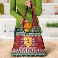 Scotland Christmas Grocery Bag The Royal Arms of Scotland With Thistle