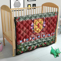 Scotland Christmas Quilt The Royal Arms of Scotland With Thistle - Wonder Print Shop