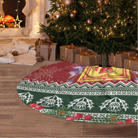 Scotland Christmas Tree Skirt The Royal Arms of Scotland With Thistle - Wonder Print Shop