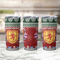 Scotland Christmas Tumbler Cup The Royal Arms of Scotland With Thistle - Wonder Print Shop