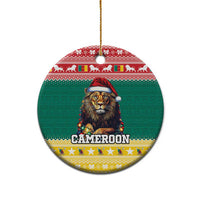 Cameroon Christmas Ceramic Ornament Lion Santa Joyeux Noel - Wonder Print Shop