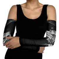 Malcolm X El-Hajj Malik El-Shabazz Arm Sleeves By Any Means Necessary - Wonder Print Shop