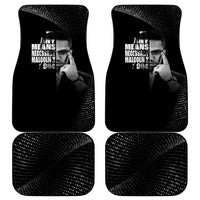 Malcolm X El-Hajj Malik El-Shabazz Car Mats By Any Means Necessary - Wonder Print Shop