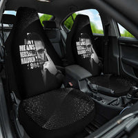 Malcolm X El-Hajj Malik El-Shabazz Car Seat Cover By Any Means Necessary - Wonder Print Shop