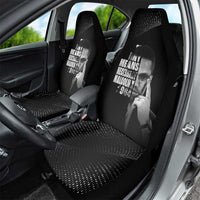 Malcolm X El-Hajj Malik El-Shabazz Car Seat Cover By Any Means Necessary - Wonder Print Shop