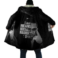 Malcolm X El-Hajj Malik El-Shabazz Cloak By Any Means Necessary - Wonder Print Shop