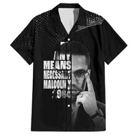 Malcolm X El-Hajj Malik El-Shabazz Family Matching Off Shoulder Maxi Dress and Hawaiian Shirt By Any Means Necessary - undefined