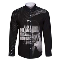 Malcolm X El-Hajj Malik El-Shabazz Family Matching Off Shoulder Maxi Dress and Hawaiian Shirt By Any Means Necessary - undefined