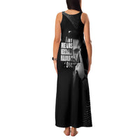 Malcolm X El-Hajj Malik El-Shabazz Family Matching Tank Maxi Dress and Hawaiian Shirt By Any Means Necessary - Wonder Print Shop