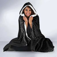 Malcolm X El-Hajj Malik El-Shabazz Hooded Blanket By Any Means Necessary - Wonder Print Shop