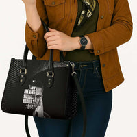 Malcolm X El-Hajj Malik El-Shabazz Leather Bag By Any Means Necessary - Wonder Print Shop