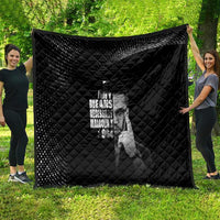 Malcolm X El-Hajj Malik El-Shabazz Quilt By Any Means Necessary - Wonder Print Shop