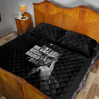 Malcolm X El-Hajj Malik El-Shabazz Quilt Bed Set By Any Means Necessary - Wonder Print Shop