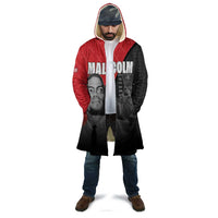 African America Heroes Cloak Malcolm X Speaks - Wonder Print Shop