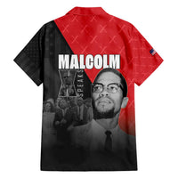 African America Heroes Hawaiian Shirt Malcolm X Speaks - Wonder Print Shop