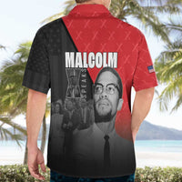 African America Heroes Hawaiian Shirt Malcolm X Speaks - Wonder Print Shop