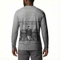 Black Women of World War II Button Sweatshirt 6888th Central Postal Directory Battalion