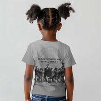 Black Women of World War II Kid T shirt 6888th Central Postal Directory Battalion