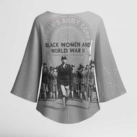 Black Women of World War II Kimono Sleeve Blouse 6888th Central Postal Directory Battalion