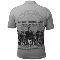 Black Women of World War II Polo Shirt 6888th Central Postal Directory Battalion