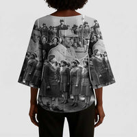 Six Triple Eight Kimono Sleeve Blouse Women of the Womens Army Corps