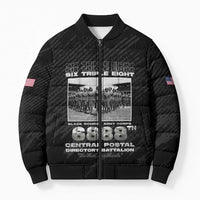 6888th Central Postal Directory Battalion Bomber Puffer Jacket Six Triple Eight