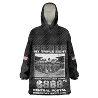 6888th Central Postal Directory Battalion Kid Wearable Blanket Hoodie Six Triple Eight