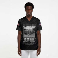 6888th Central Postal Directory Battalion Scrub Top Six Triple Eight