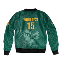 Custom South Africa Cricket Bomber Jacket Road To Champions