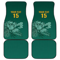 Custom South Africa Cricket Car Mats Road To Champions