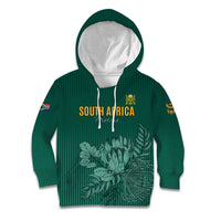 Custom South Africa Cricket Kid Hoodie Road To Champions