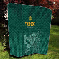 Custom South Africa Cricket Quilt Road To Champions