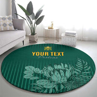 Custom South Africa Cricket Round Carpet Road To Champions