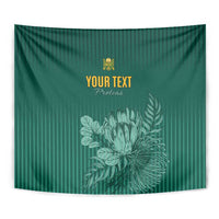 Custom South Africa Cricket Tapestry Road To Champions