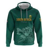 Custom South Africa Cricket Zip Hoodie Road To Champions