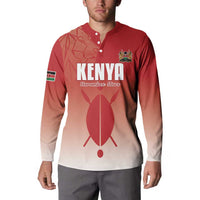 Custom Kenya Football Button Sweatshirt Harambee Harambee Stars