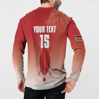 Custom Kenya Football Button Sweatshirt Harambee Harambee Stars