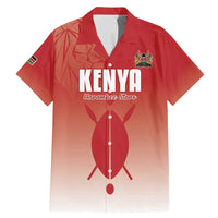 Custom Kenya Football Family Matching Mermaid Dress and Hawaiian Shirt Harambee Harambee Stars