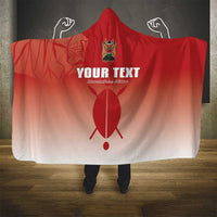 Custom Kenya Football Hooded Blanket Harambee Harambee Stars
