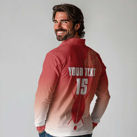 Custom Kenya Football Long Sleeve Polo Shirt Harambee Harambee Stars