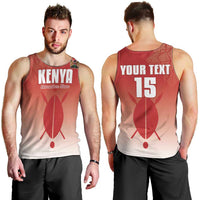 Custom Kenya Football Men Tank Top Harambee Harambee Stars