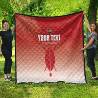 Custom Kenya Football Quilt Harambee Harambee Stars
