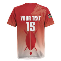 Custom Kenya Football Rugby Jersey Harambee Harambee Stars